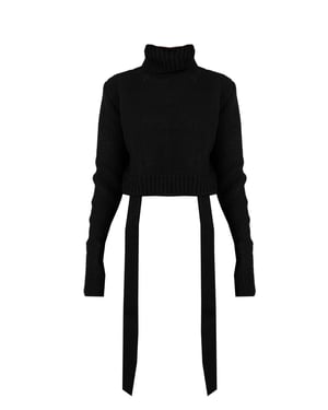 La haine Inside US Suéter LW614 de mujer negro