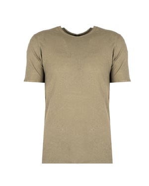 Xagon Man Camiseta Lino Hombre Verde