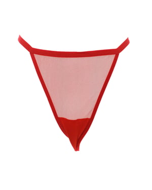 Tanga de hilo de rejilla 21682 mujer