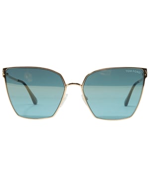 Tom Ford Helena FT0653 28V Gafas de sol doradas