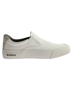 SeaVees Hawthrone Slip On Standard Bleach Poplin Swill Off White Womens Shoes