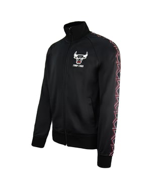 Chaqueta de pista para hombres de Mitchell & Ness NBA Chicago Bulls
