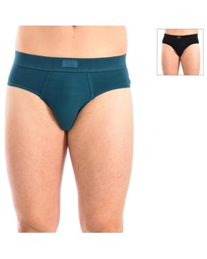 Pack-2 Slips Basicos KL2012 hombre