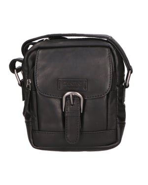 Santini bolsa de hombro unisexo BLACK
