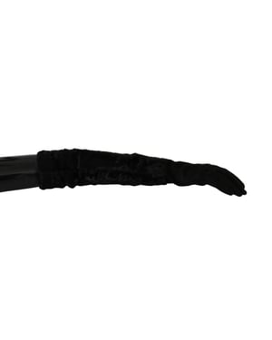 Guantes de Suede de Piel de Perca Negra hasta el Codo para Mujer de Dolce & Gabbana