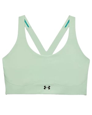 Sujetador deportivo Under Armour Rush Smartform para mujer, color menta