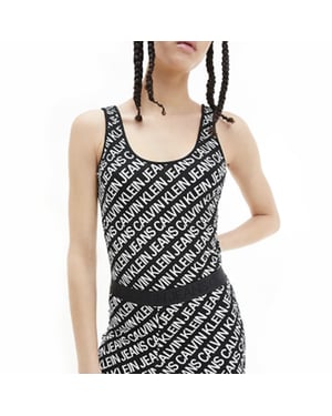 Camiseta de tirantes Calvin Klein para mujer con logotipo ilimitado