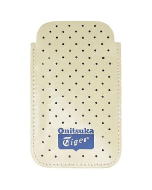 Onitsuka Tiger Cream Leather iPhone 5 Punta de manga de bolsas 113939 0397