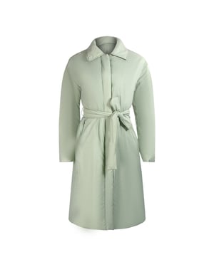 Parajumpers Chaqueta larga oversize acolchada verde Melicent Nile