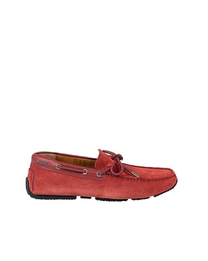 Bally Mocasines Pindar Hombre Rojo