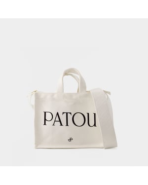 Tote Bag Patou Pequeño - Patou - Algodón - Crema