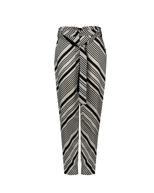 Liu Jo Pantalones de mujer negro, Blanco