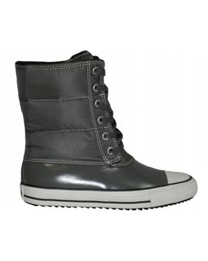 Botas grises de las mujeres con granizina del granos Converse