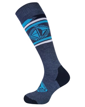 COMODO - Calcetines Técnicos Snowboard | Hombre y Mujer | Hasta la Rodilla Calcetines Largos Deporte al Aire Libre