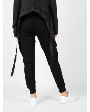 La Haine Inside Us Pantalones Muriel de mujer negro