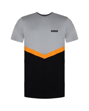 Devoto London Bruno Mens Orange/Black Camiseta