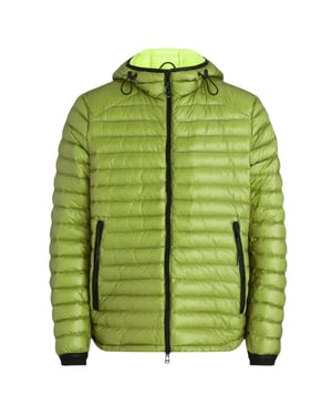 Chaqueta con relleno de plumon amarillo neon Airspeed de Belstaff
