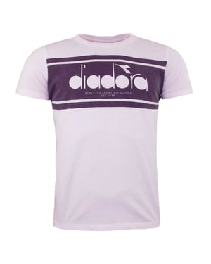 Camiseta rosa para mujer de la cuna diadora