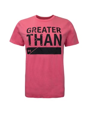 Under Armour Geather que Top Graphic Top Pink 1356306 668