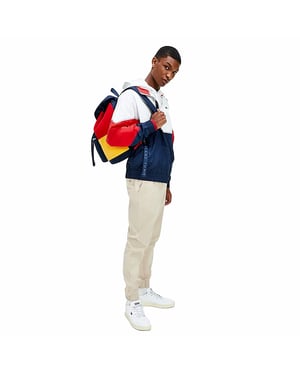 Chaqueta abullonada con bloques de color para hombre de Tommy Jeans