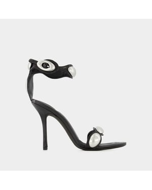 Sandalias Dome 105 - Alexander Wang - Piel - Negro