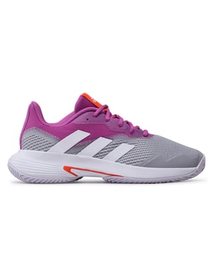 Adidas Court Jam Control Trainadores de tenis gris para mujeres