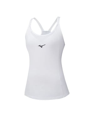 Camiseta de Tirantes Mizuno DryLite Womens White
