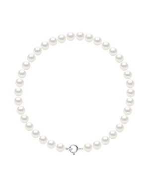 Pulseras de agua Pearls dulces 5-6 mm Gold blanco de oro blanco 18 quilates "Boda"