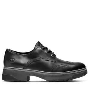 Timberland Nolita Sky Brogue Oxford Black Womens Zapatos