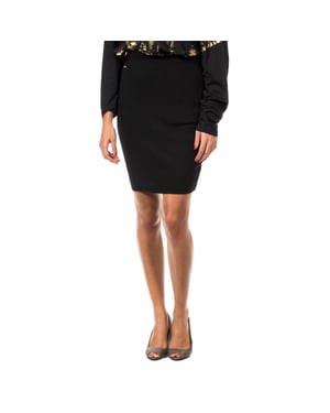 Falda de punto tejido muy ajustable 10DGC0261 mujer