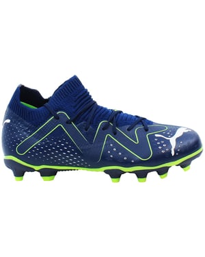 Botas de fútbol Puma Future Match FG/AG para niños en azul