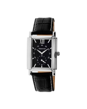 Reloj automático Heritor Frederick con correa de cuero