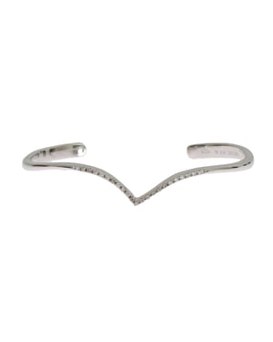Brazalete de plata 925 con circonitas Nialaya Women's Skyfall
