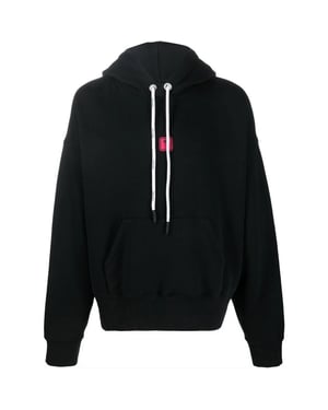 Palm Angels Bold Angels PXP Logo sudadera con capucha negra