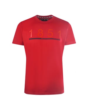 Aquascutum London 1851 Camiseta Roja