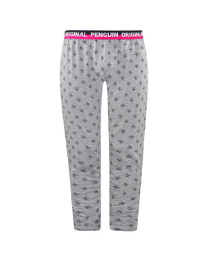 Penguin estirado original cintura gris masculina aop pete salón pijama fondos mlhpe847