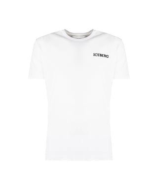 Iceberg T-Shirt del hombre Blanco
