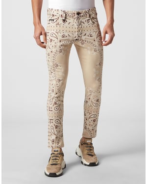Vaqueros Skinny Fit Paisley
