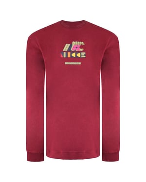 Nicce Grizzly Top rojo para hombre