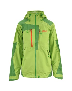 Jack Wolfskin Hyproof Alpine Trek Womens Green Chaqueta