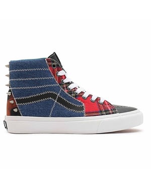 CANDAS DE TARTAN Daze Sk8-Hi Multicolor Womens Zapatos
