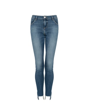 Guess Vaqueros Super High Skinny de mujer azul