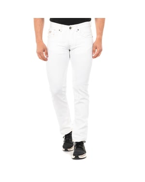 Pantalón largo tejano con bajos de corte recto JMT016 hombre