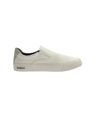 SeaVees Hawthrone Slip On Standard Bleach Poplin Off White Mens Shoes