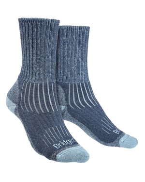 Bridgedale - Calcetines de lana merino para mujer - Azul