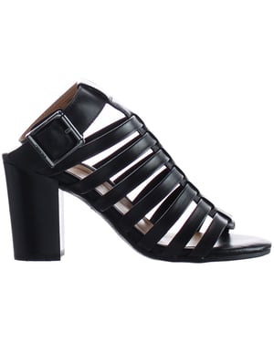 Zapatos viónicos semi negros para mujeres