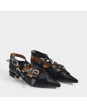 Toga Pulla Aj926 Zapatos Planos - - Polido - Negro