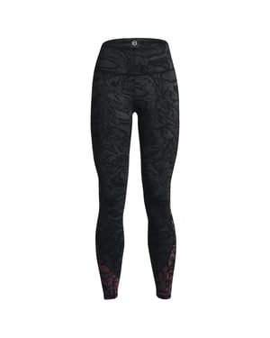 Under Armour Rush Printed Leggings Negro Mujer