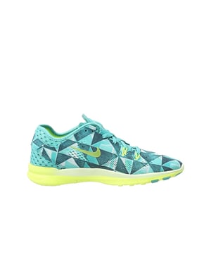 Nike Free 5.0 Tr Fit Prt Lace Up Blue Synthetic Womens Entrenadores 704695 402