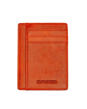 Monedero de Piel de Cuero Auténtico con Bolsillo Frontal Breed Chase